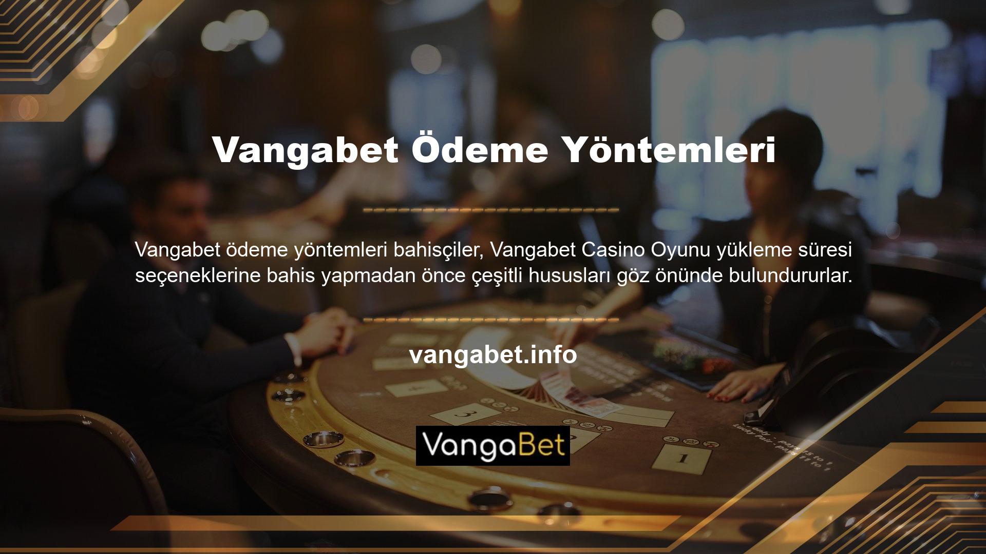 Bunlardan biri de Vangabet casino oyunları nasıl oynanır sorusudur